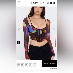 HoCB Long Sleeve Crop Top